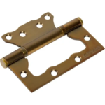 Петля без врезки N100500/2BB-CF/BL 100х75х2.5 мм сталь цвет кофе FUARO