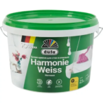 Краска для стен и потолков Harmonieweiss цвет белый 2.5 л DUFA