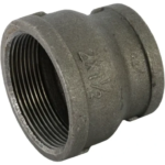 Муфта переходная 2"x1 1/2" цвет чёрный FITTEX