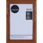 Рамка Inspire Rose 10х15 см дерево цвет коричневый INSPIRE