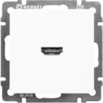 Розетка HDMI встраиваемая Werkel