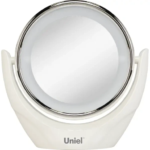 Зеркало косметическое Uniel TLD-592 настольное 19 см UNIEL