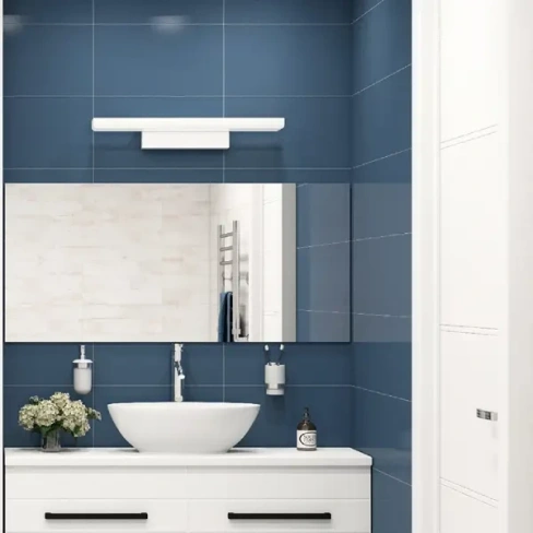 Плитка настенная LB Ceramics Блю Шеврон 25x45 см 1.46 м² матовая цвет синий LB CERAMICS