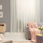 Тюль на ленте Inspire Polyone Cream 500x280 см цвет экрю INSPIRE
