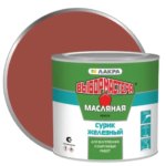 Краска Выбор Мастера масляная сурик железный 3 кг ВЫБОР МАСТЕРА