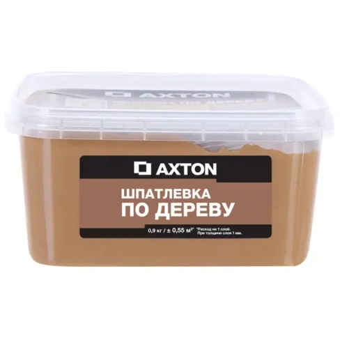 Шпатлёвка Axton для дерева 0.9 кг антик AXTON
