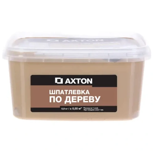 Шпатлёвка Axton для дерева 0.9 кг дуб натуральный AXTON