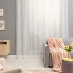 Тюль на ленте Inspire Elena 300x280 см полоски цвет белый INSPIRE