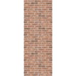 Комплект стеновых панелей ПВХ Редбрик 2700x250х8 мм 2.7 м² 4 шт VOX