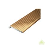 Уголок алюминиевый 23x6.3x2x1000 мм цвет бронза GAH ALBERTS
