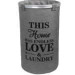 Корзина для белья Fixsen FX-1031A 80 л цвет серый FIXSEN FX-1031A LAUNDRY