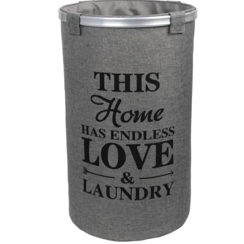 Корзина для белья Fixsen FX-1031A 80 л цвет серый FIXSEN FX-1031A LAUNDRY