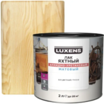 Лак яхтный Luxens 2 л матовый LUXENS Яхтный лак