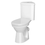 Унитаз-компакт Vitra угловой Normus горизонтальный выпуск двойной слив VITRA 9849B003-7200 Normus