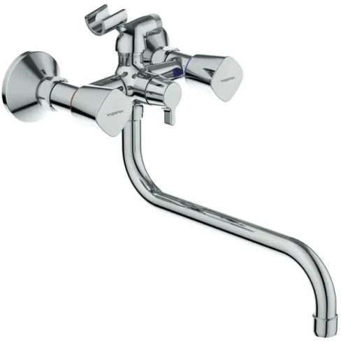 Смеситель для ванны универсальный Ideal Standard Vidima Modern двухвентильный цвет хром IDEAL STANDARD MODERN