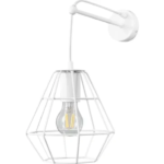 Настенный светильник бра Vitaluce Orso white 1 лампа 3м² E27 цвет белый глянцевая VITALUCE V4389-0/1A Нет