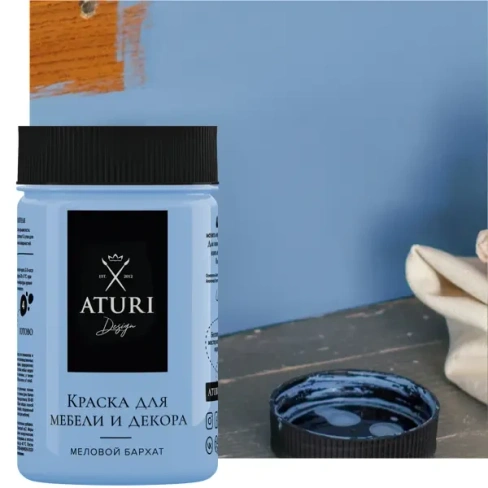 Краска для мебели меловая Aturi цвет ночное притяжение 400 г ATURI DESIGN