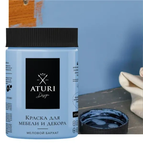 Краска для мебели меловая Aturi цвет ночное притяжение 830 г ATURI DESIGN