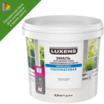 Эмаль для колеровки для окон Luxens цвет прозрачный 0.9 кг LUXENS