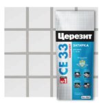 Затирка цементная Церезит CE 33 Comfort цвет серебристо-серый 2 кг ЦЕРЕЗИТ