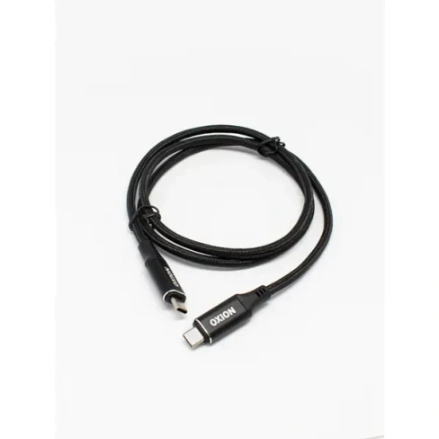 Кабель Type-C USB 3.1 Oxion «Люкс» 1 м OXION OX-CM-CMUSB3.1-1M3A-1BK