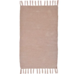 Коврик декоративный хлопок Inspire Manoa 50x80 см цвет розовый INSPIRE MANOA