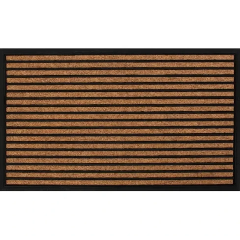 Коврик Inspire Balia 45x75 см полипропилен цвет золотистый INSPIRE BALIA