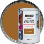 Эмаль для пола и лестниц алкидно-уретановая Luxens цвет орех 0.9 кг LUXENS