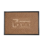 Коврик Inspire Lenzo 40x60 см резина цвет бежевый INSPIRE LENZO