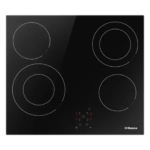 Варочная панель электрическая Hansa BHC66506 60x5x51.8 см 4 конфорки цвет чёрный HANSA