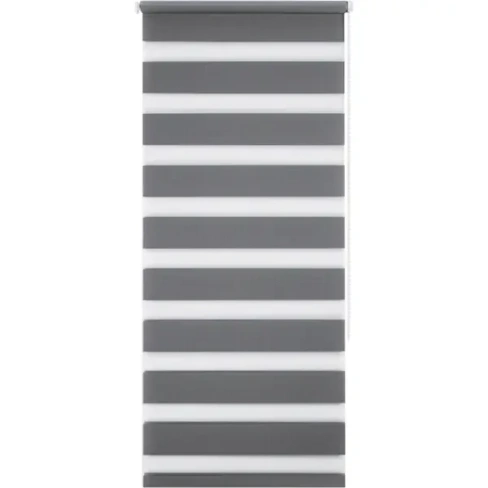Штора рулонная день-ночь Silver 40x160 см серая SD02019040/101 Д/Н SILVER