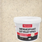 Штукатурка мраморная Bayramix Magnolia White-N 15 кг BAYRAMIX Мраморная штукатурка
