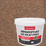 Штукатурка мраморная Bayramix Red Stone-K 15 кг BAYRAMIX Мраморная штукатурка