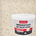 Штукатурка мраморная Bayramix Magnolia White-K 15 кг BAYRAMIX Мраморная штукатурка