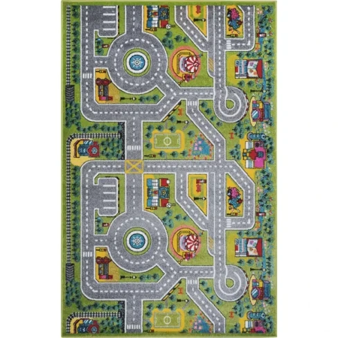 Ковер полипропилен Art Kids LM11 200x300 см цвет зеленый . ART KIDS