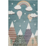 Ковер полипропилен Art Kids LM010 100x150 см цвет голубой . ART KIDS