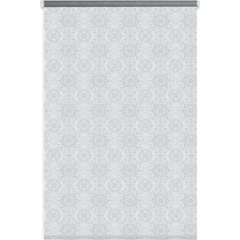 254453462 Штора рулонная Neo Classic 100x160 см серая GARDEN МАНДАЛА Рулонная штора