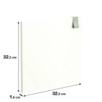 Фасад Spaceo KUB 32.2x32.2 см ЛДСП цвет белый SPACEO Фасад для шкафа