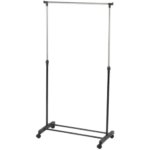 Стойка мобильная для одежды Gromell Loren 80x42x158 см металл цвет чёрный GROMELL LOREN