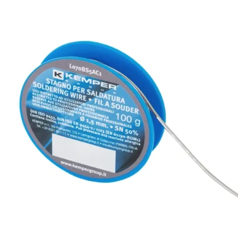 Припой с канифолью Kemper 100 г KEMPER 100г