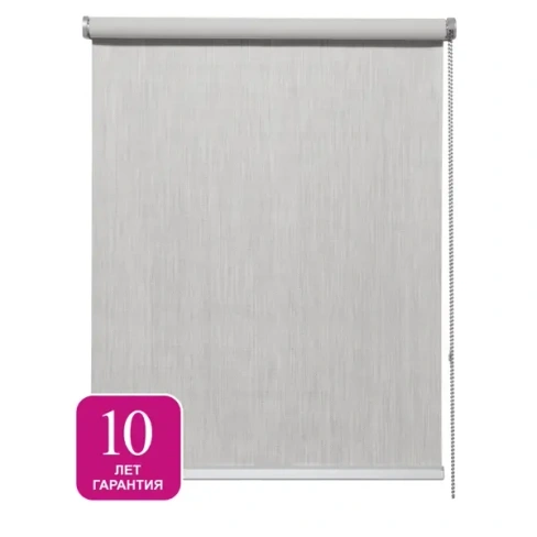 Штора рулонная блэкаут Inspire Natal 80x175 см светло-серая Granit 5 INSPIRE
