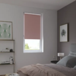 Штора рулонная блэкаут Inspire Santos 120x175 см сиреневая Santal 4 INSPIRE