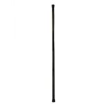 Карниз для ванной Bath Plus телескопический 122-218 см цвет чёрный BATH PLUS