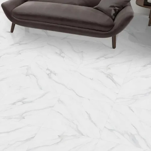 Керамогранит Incolor Hermes 60x60 см 1.44 м2 полированный цвет белый INCOLOR