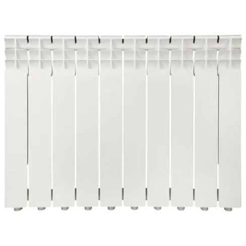 Радиатор Monlan Aluminium 500/80 алюминий 10 секций боковое подключение цвет белый MONLAN 500/80/10