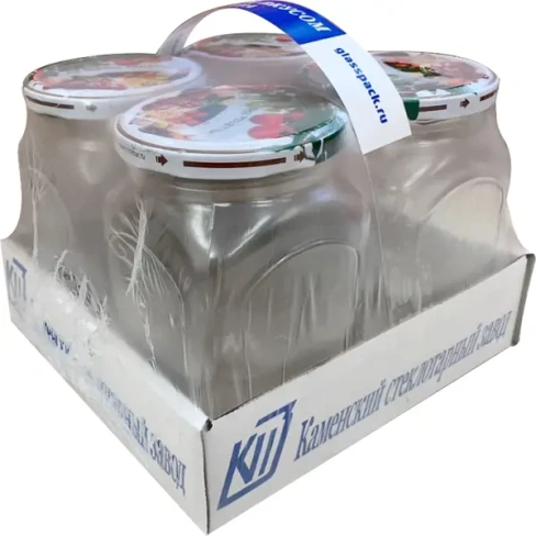 293554088 Набор банок с крышками 0.72 л