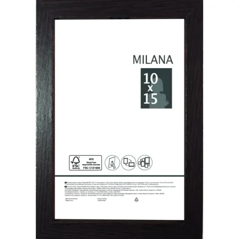 Рамка Milana 10х15 см цвет дуб сонома MILANA