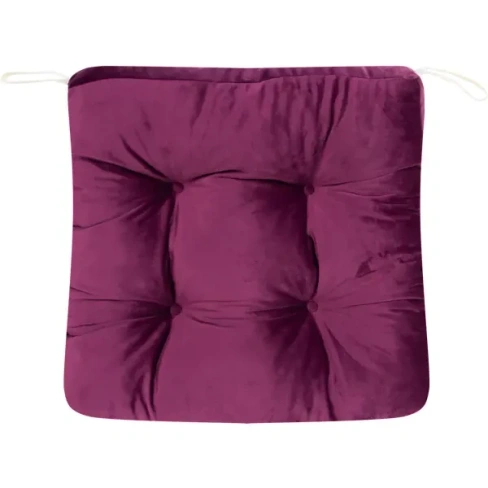 Подушка для стула Jimena 40x40 см цвет фиолетовый SEASONS квадрат