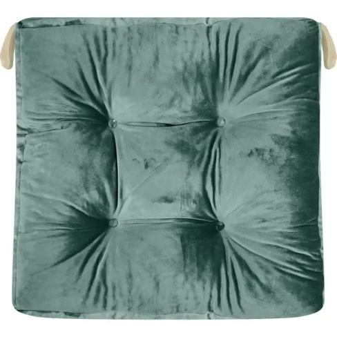 Подушка для стула Jimena 40x40 см цвет зелёный SEASONS квадрат