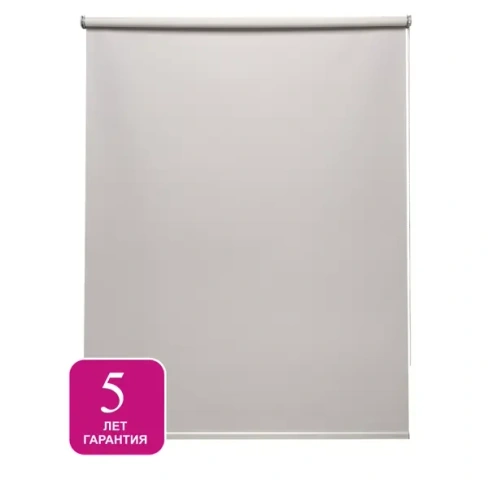 Штора рулонная блэкаут Inspire Belem 60x160 см светло-серая Granit 5 INSPIRE BELEM
